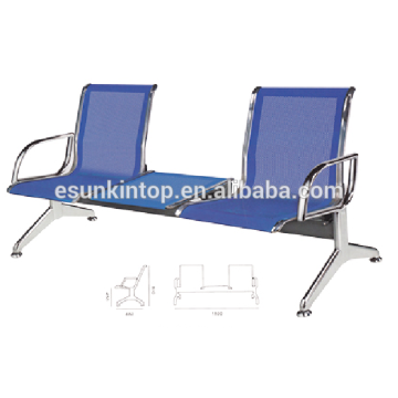 Chaise et bureau sans accoudoir pour usage commercial, Pour bureau / Hôpital, Accoudoir en aluminium et finition de jambes (KS5DH-3)